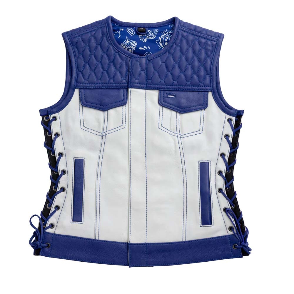 Women Leather Vest