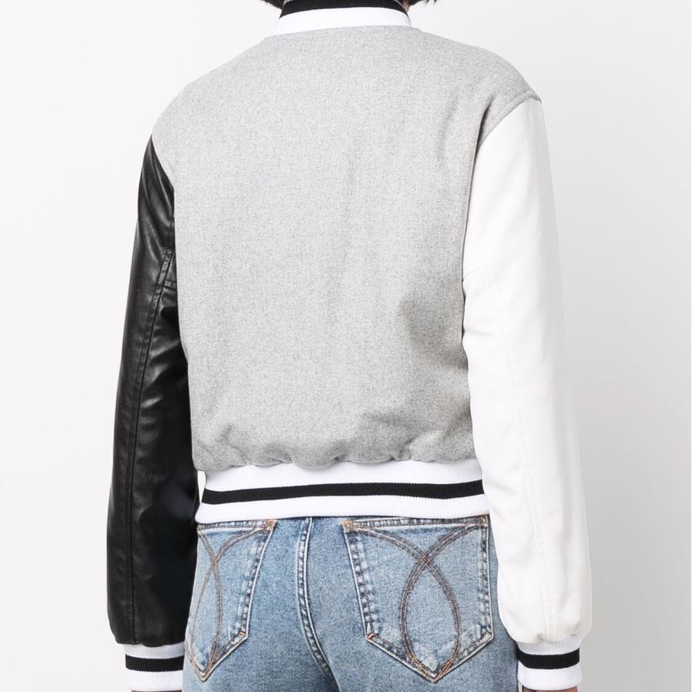 Women Varsity Jacket Back