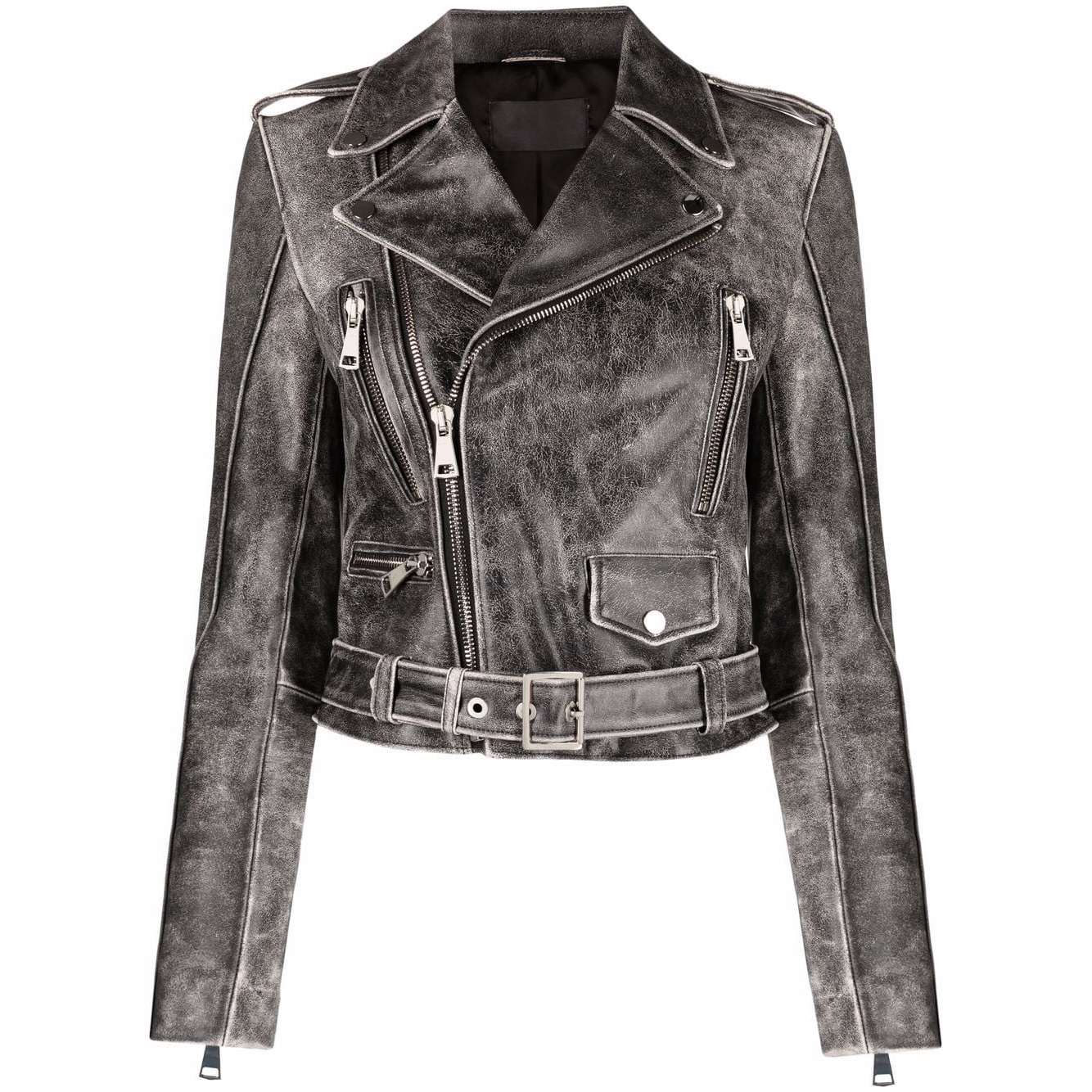 Women Biker Jacket  Front