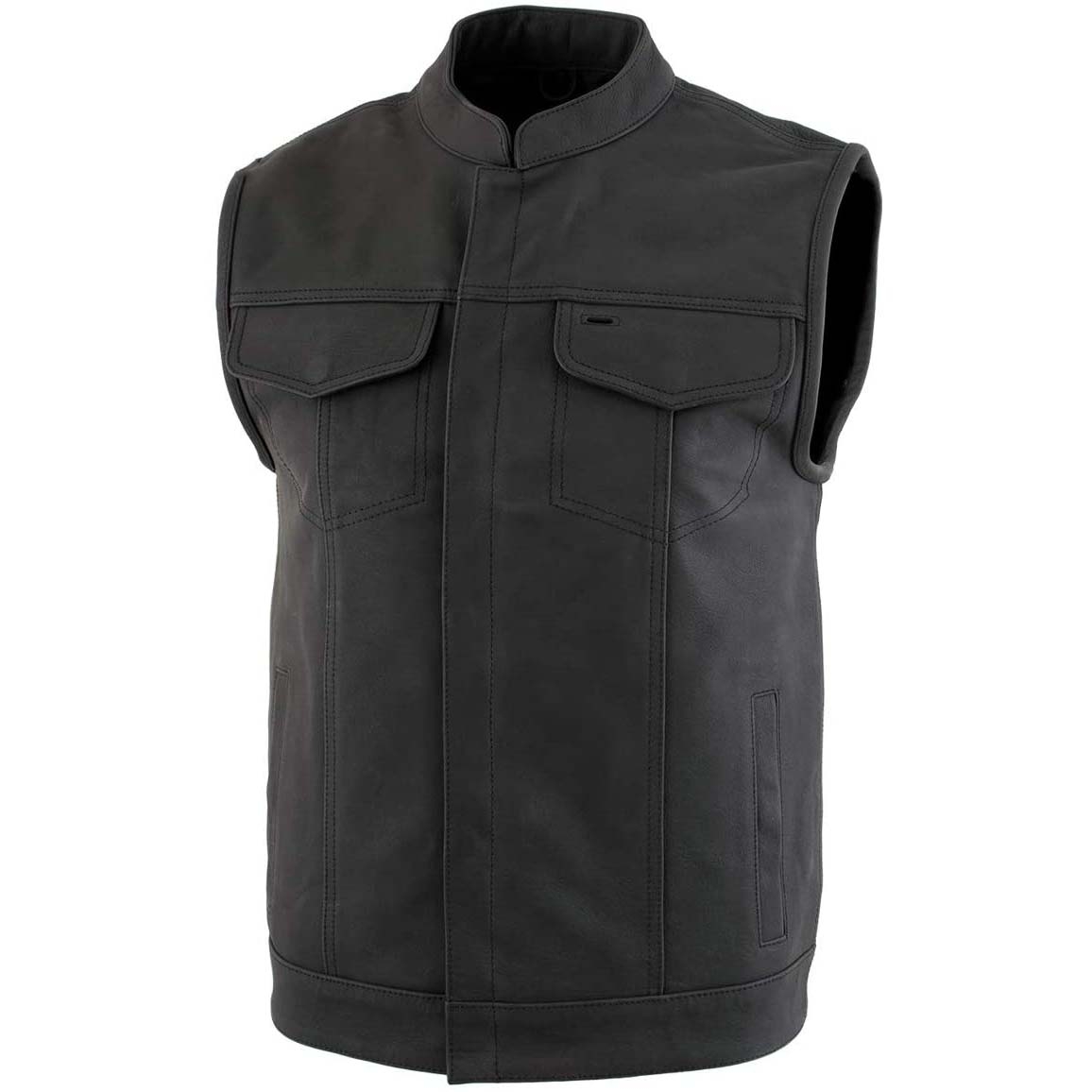 Men Leather Vest