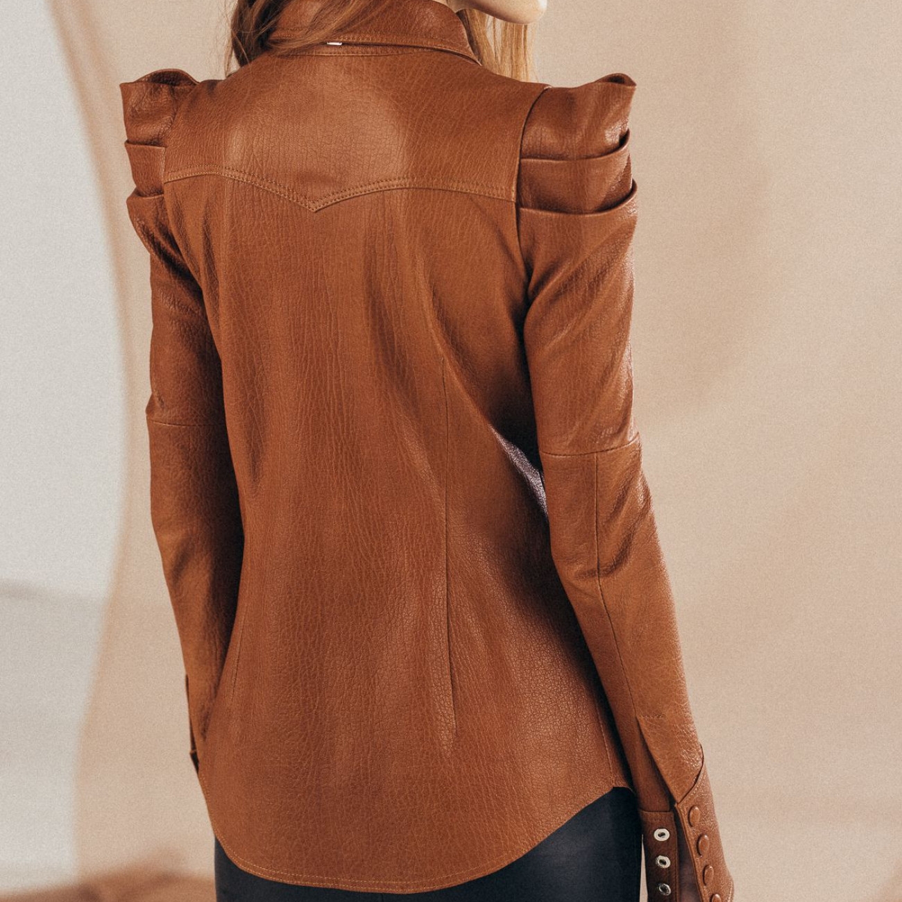 Leather Shirt Back