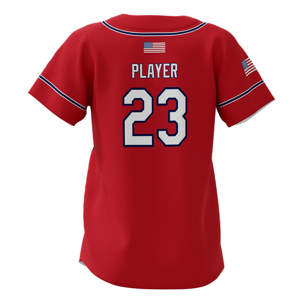 Soft Ball Uniforms  Back