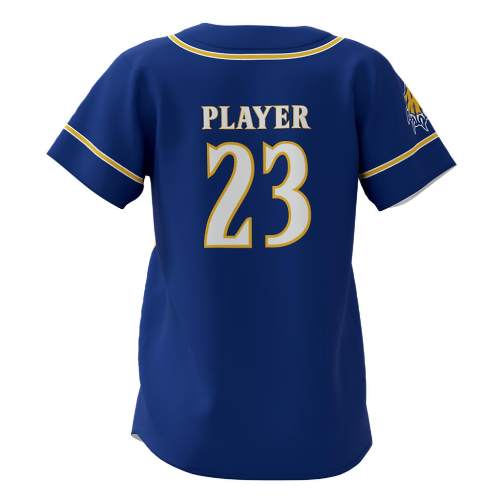 Soft Ball Uniform Back